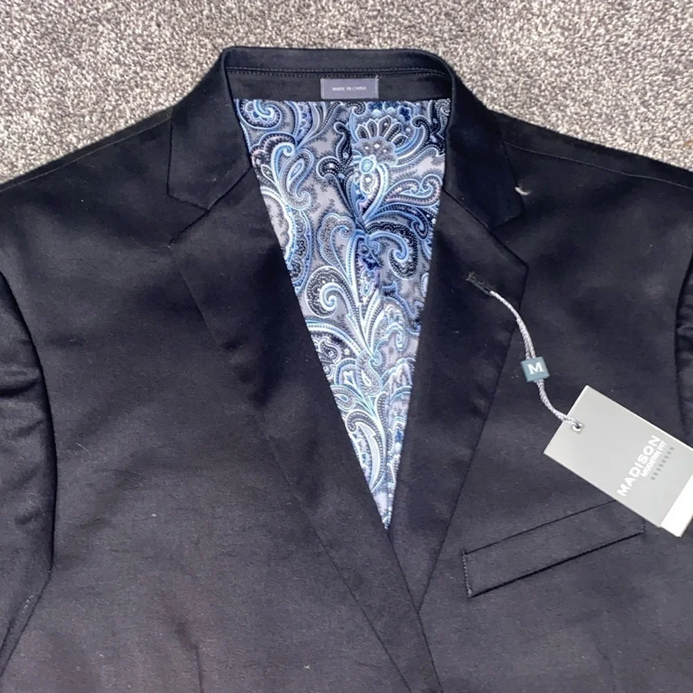 NEW Madison Mens black sport coat